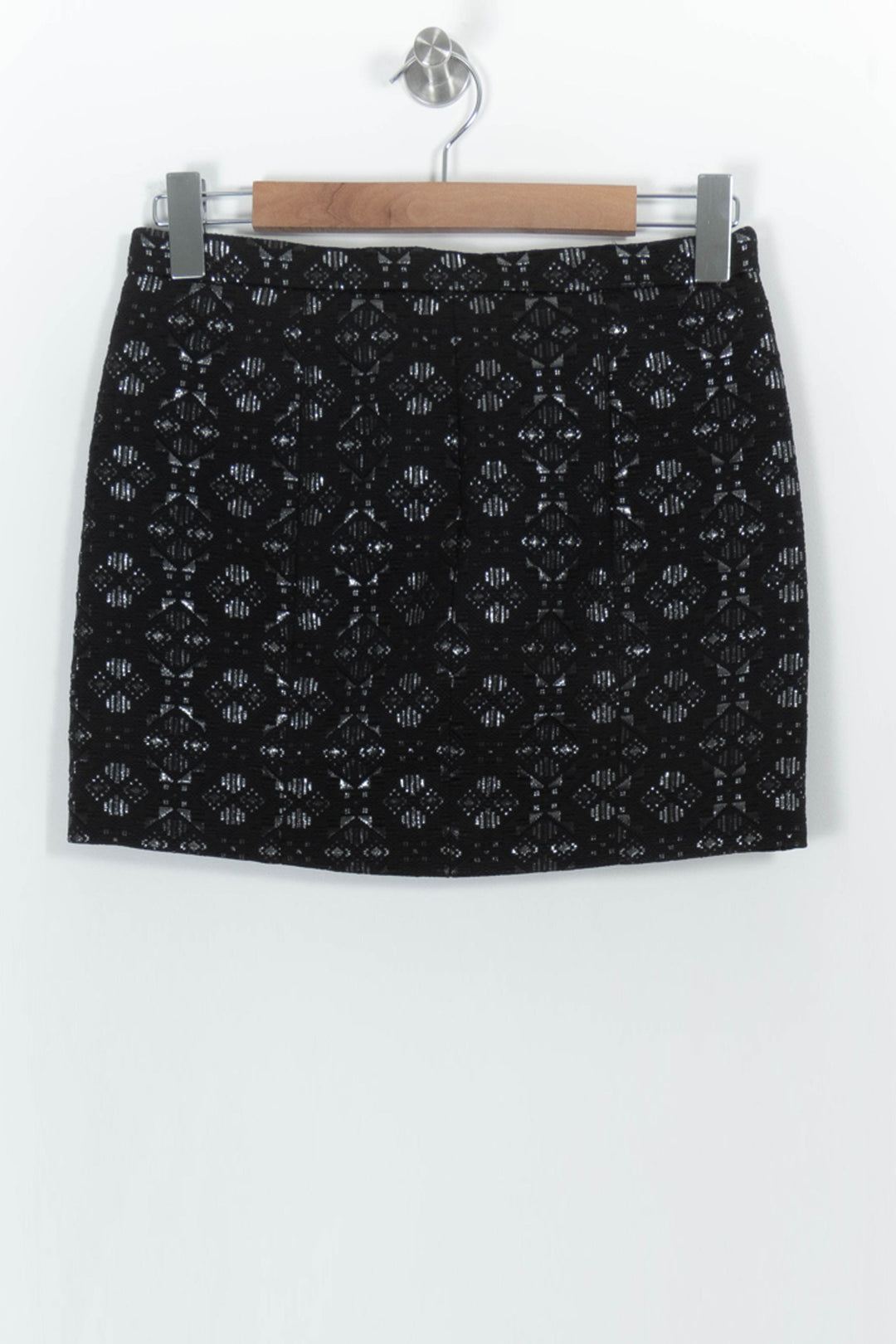 Jupe Droite Noire - Taille S/36 de la marque Maje | PARAD103619 - Vendu par Paradigme - Image 4