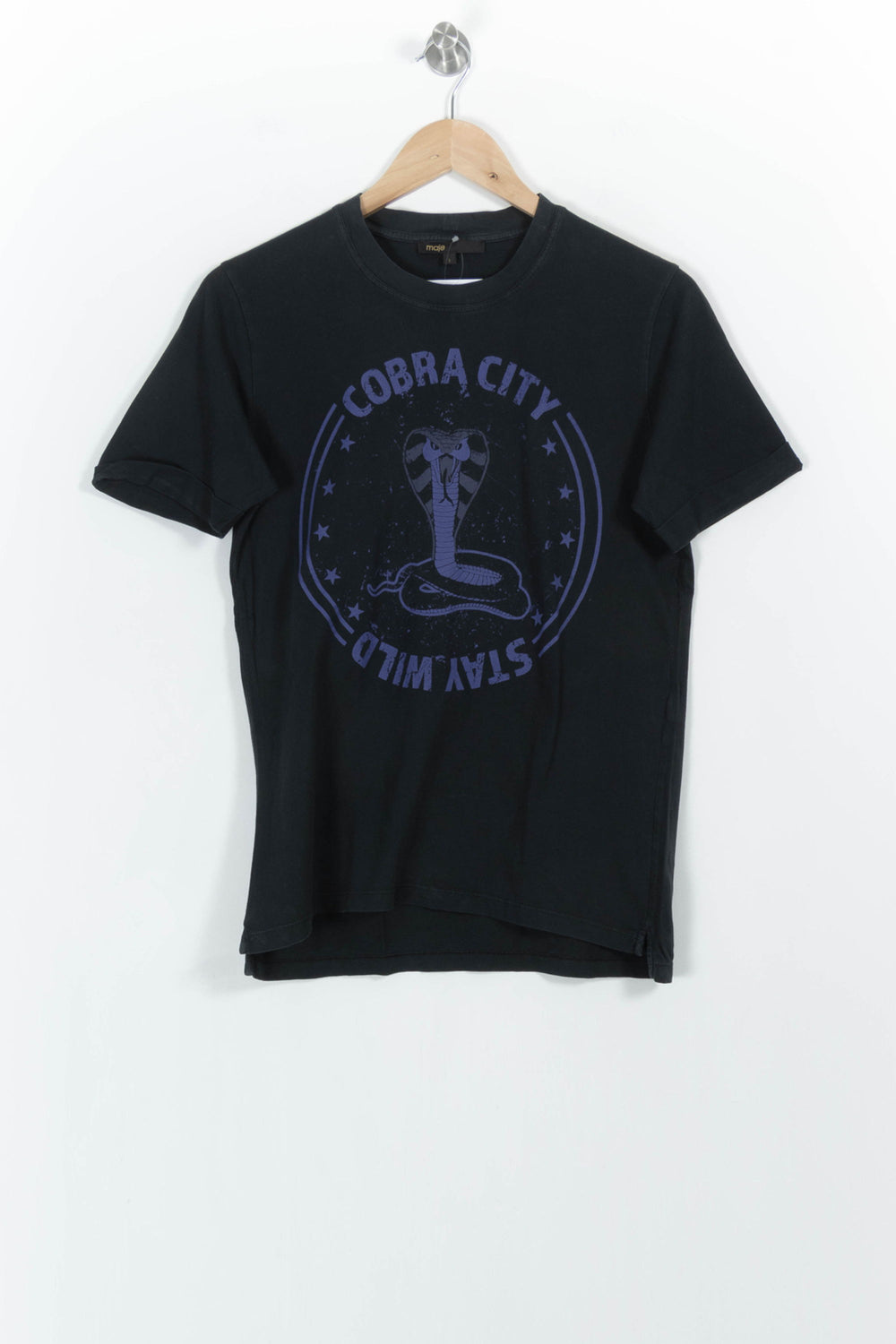 Tee-shirt Noir - Taille S/36 de la marque Maje | PARAD103624 - Vendu par Paradigme - Image 2