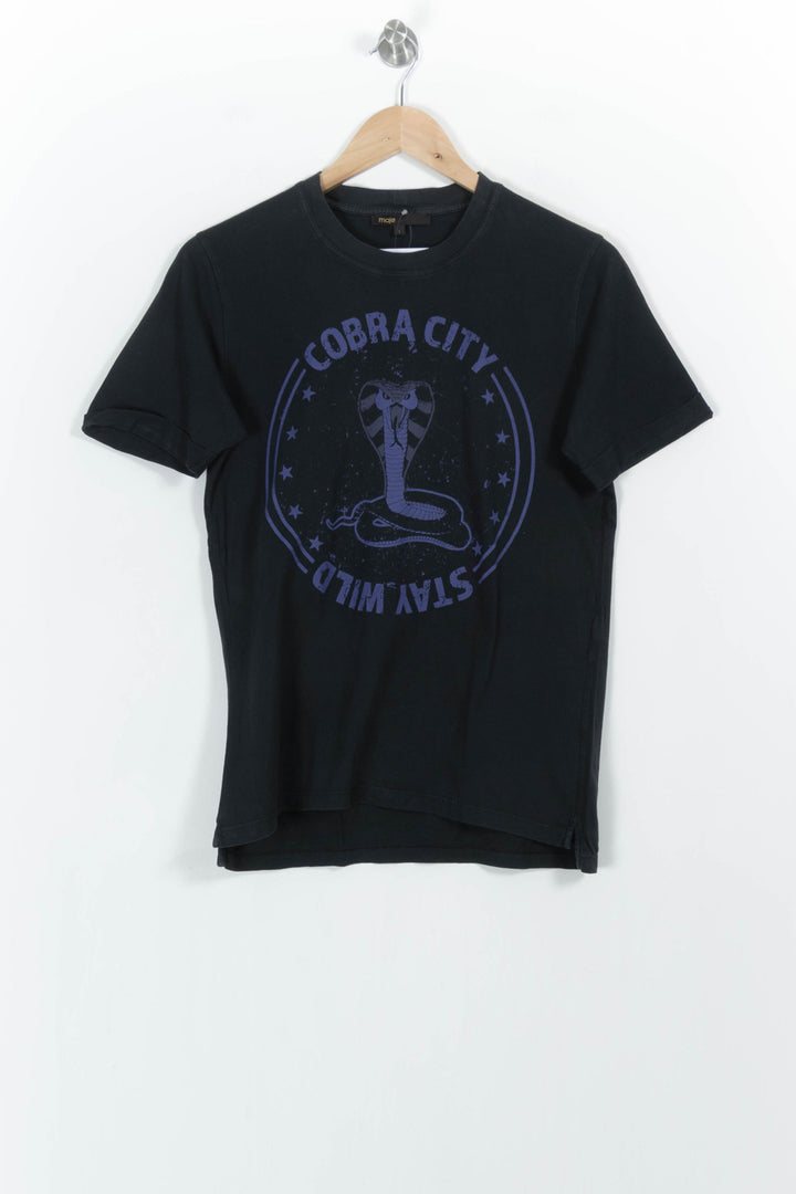 Tee-shirt Noir - Taille S/36 de la marque Maje | PARAD103624 - Vendu par Paradigme - Image 2