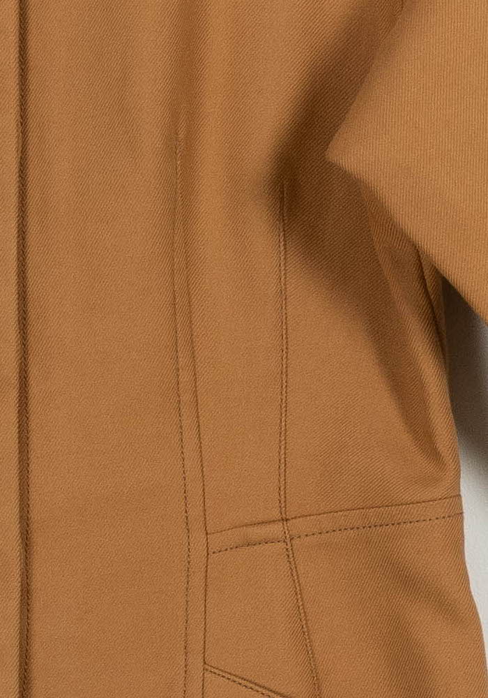 Robe Courte Marron - Taille S/36 de la marque Tara Jarmon | PARAD103630 - Vendu par Paradigme - Image 3