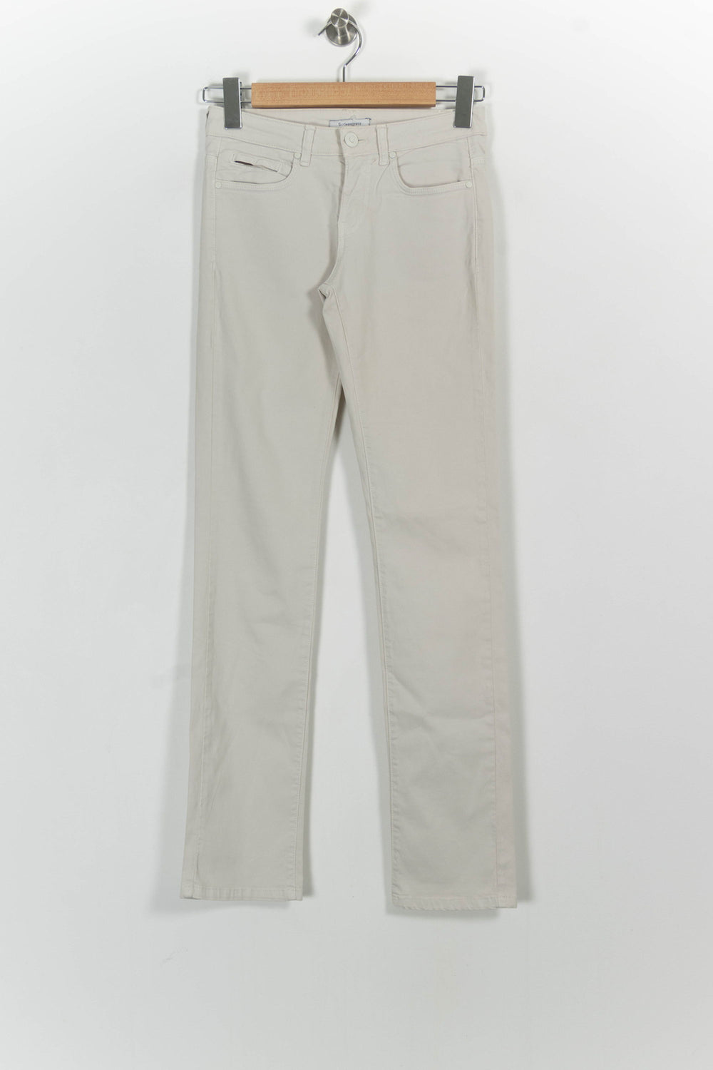 Jean Beige - Taille S/36 de la marque Sud express | PARAD103631 - Vendu par Paradigme - Image 2