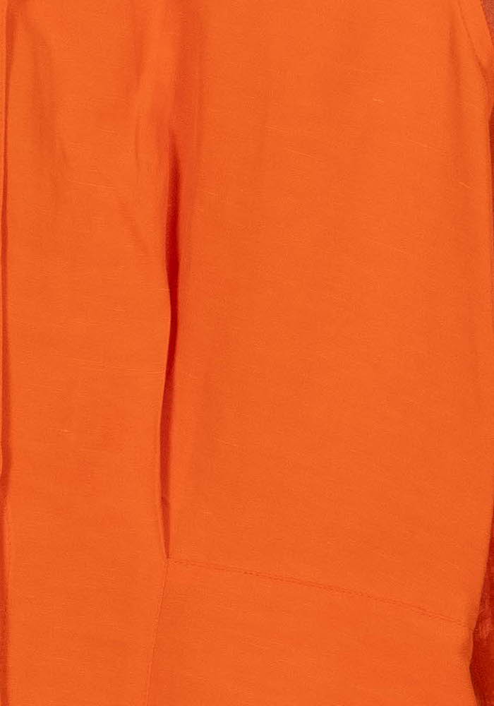Robe Chemise Orange - Taille S/36 de la marque Indies | PARAD103634 - Vendu par Paradigme - Image 3