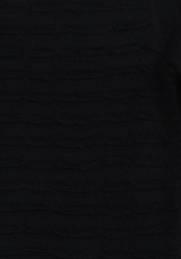 Robe Pull Noire - Taille S/36 de la marque La Fée Maraboutée | PARAD103691 - Vendu par Paradigme - Image 3