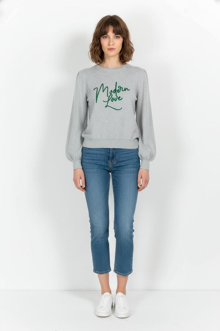 Sweat Gris - Taille S/36 de la marque Suncoo | PARAD103693 - Vendu par Paradigme - Image 1