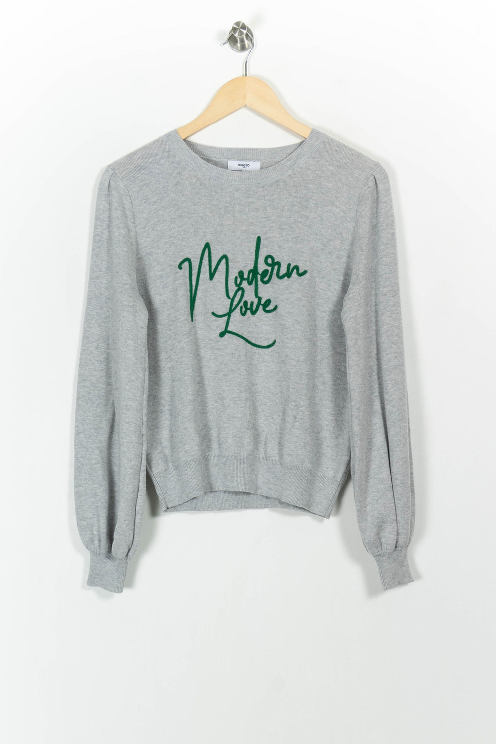 Sweat Gris - Taille S/36 de la marque Suncoo | PARAD103693 - Vendu par Paradigme - Image 2