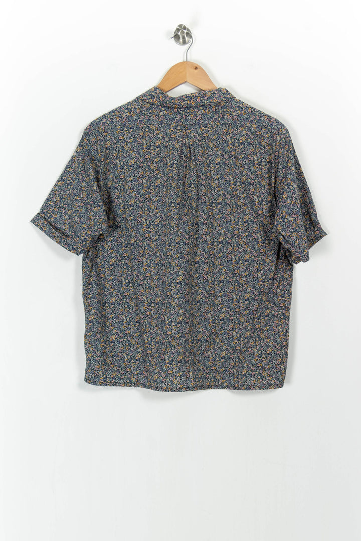 Chemisette Bleu et Jaune - Taille M/38 de la marque Caroll | PARAD103699 - Vendu par Paradigme - Image 4