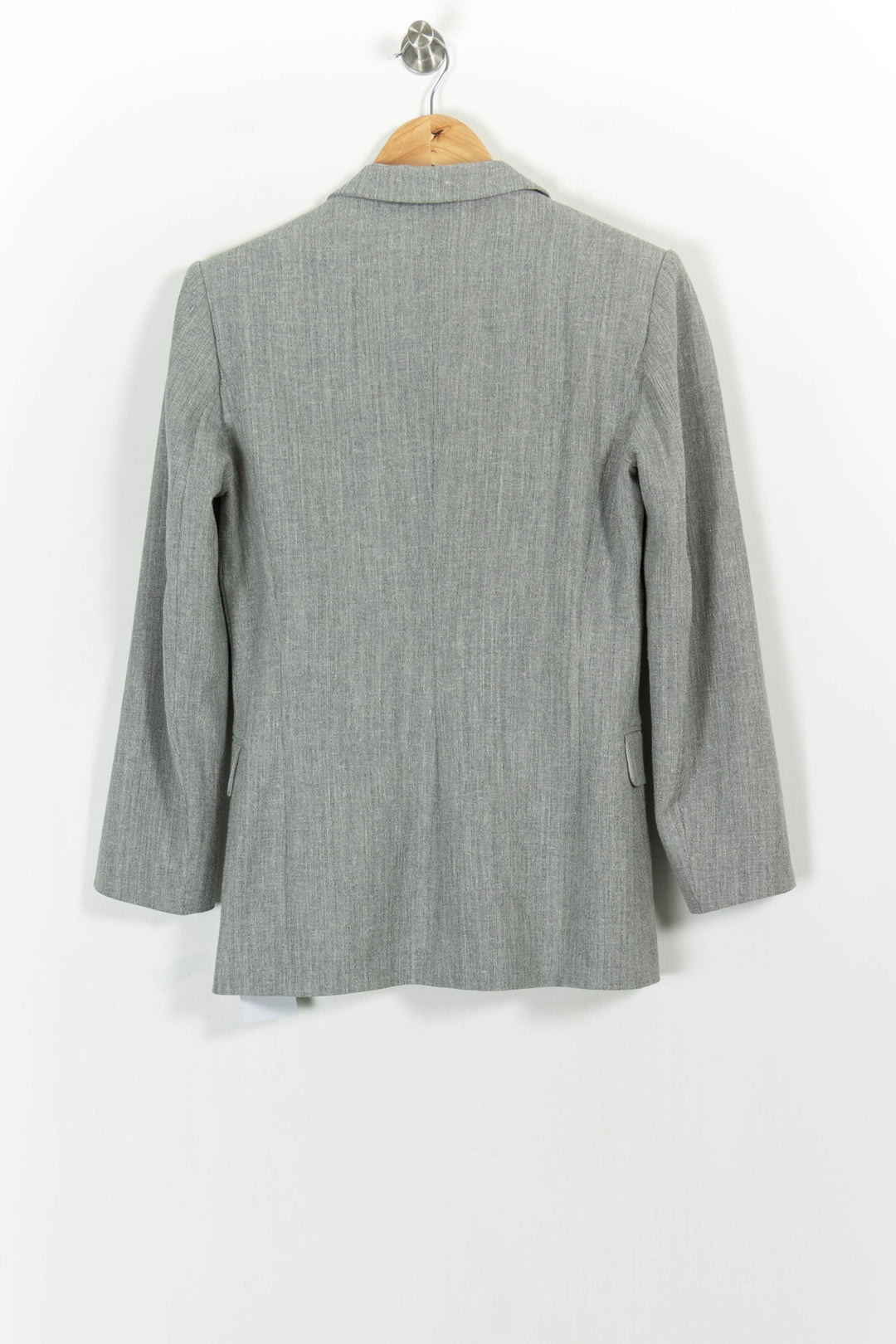 Blazer Gris - Taille S/36 de la marque Caroll | PARAD103702 - Vendu par Paradigme - Image 4