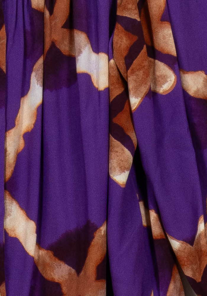 Blouse Violette et Marron - Taille M/38 de la marque Imprevu | PARAD103711 - Vendu par Paradigme - Image 3