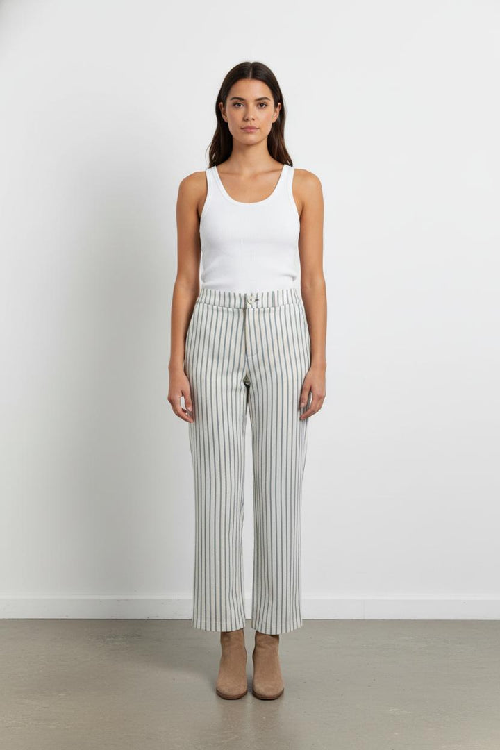 Pantalon Blanc et Bleu - Taille S/36 de la marque Imprevu | PARAD103715 - Vendu par Paradigme - Image 1