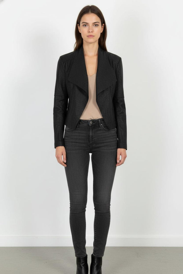 Veste Noire - Taille S/36 de la marque One Step | PARAD103721 - Vendu par Paradigme - Image 1