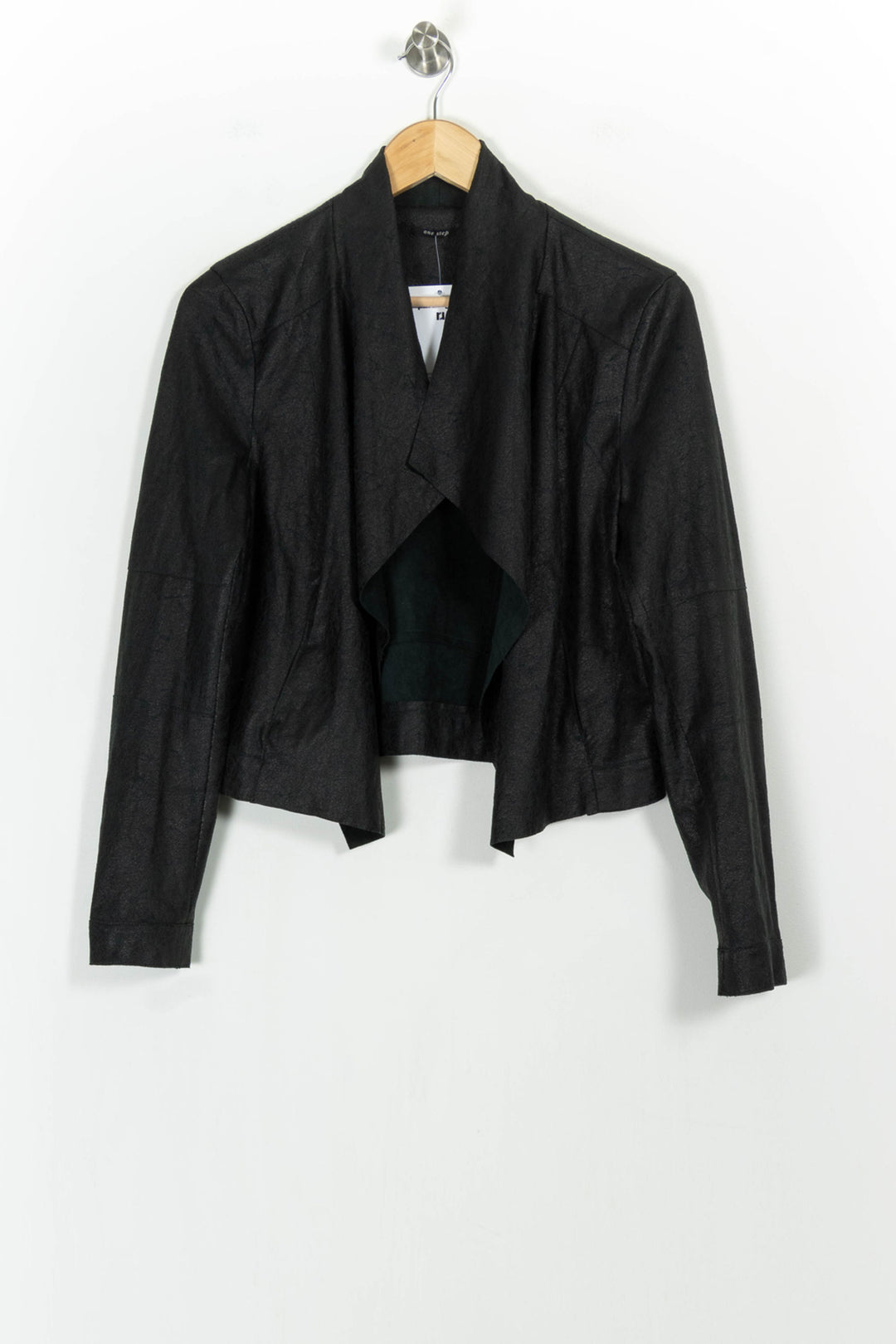 Veste Noire - Taille S/36 de la marque One Step | PARAD103721 - Vendu par Paradigme - Image 2