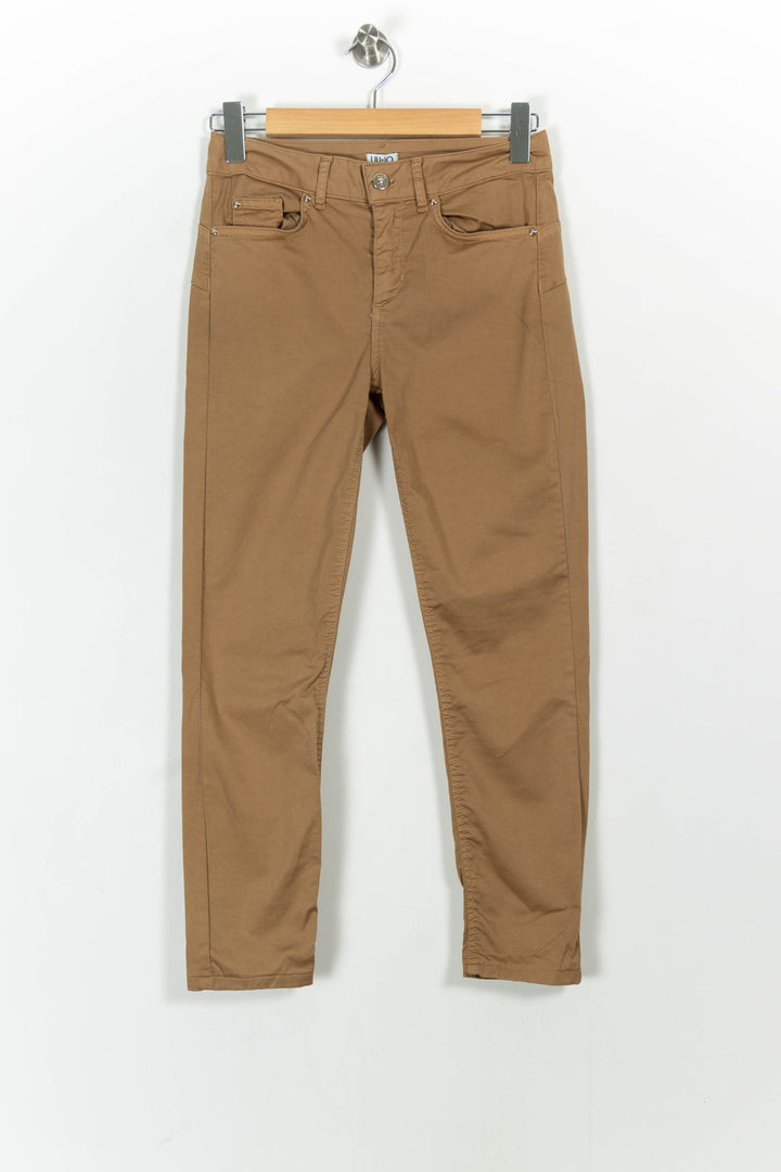 Jean Beige - Taille M/38 de la marque Liu Jo | PARAD103722 - Vendu par Paradigme - Image 2