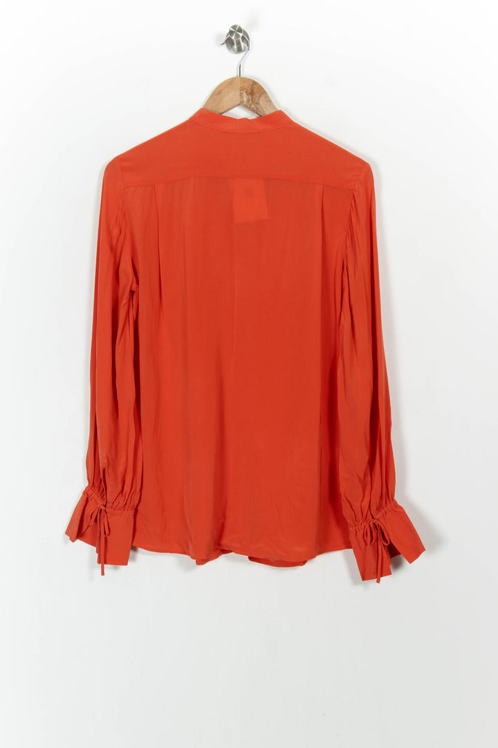 Blouse Rouge - Taille S/36 de la marque Comptoir des Cotonniers | PARAD103730 - Vendu par Paradigme - Image 4