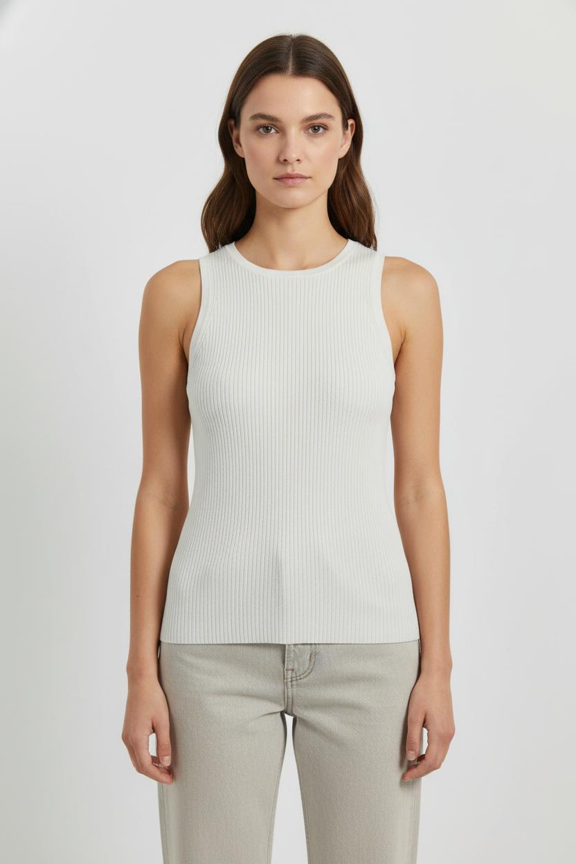 Débardeur Beige - Taille L/40 de la marque Weekend Max Mara | PARAD103732 - Vendu par Paradigme - Image 1