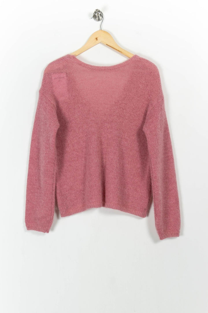 Cardigan Rose - Taille S/36 de la marque Sud express | PARAD103734 - Vendu par Paradigme - Image 4