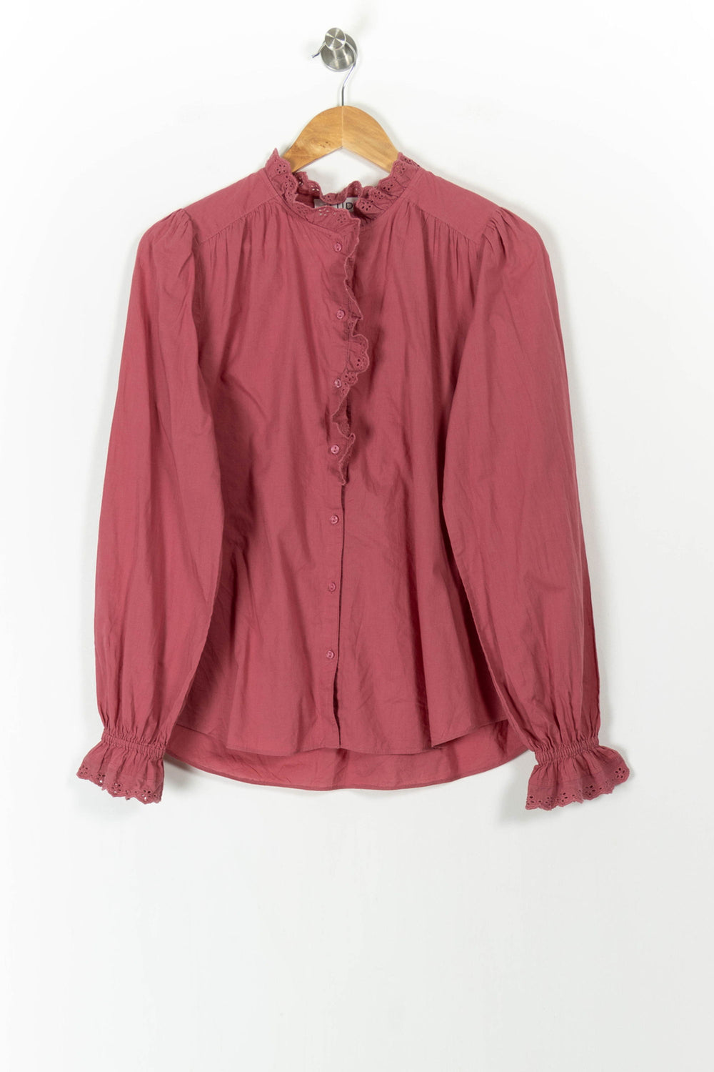 Blouse Rose - Taille S/36 de la marque Sud express | PARAD103736 - Vendu par Paradigme - Image 2