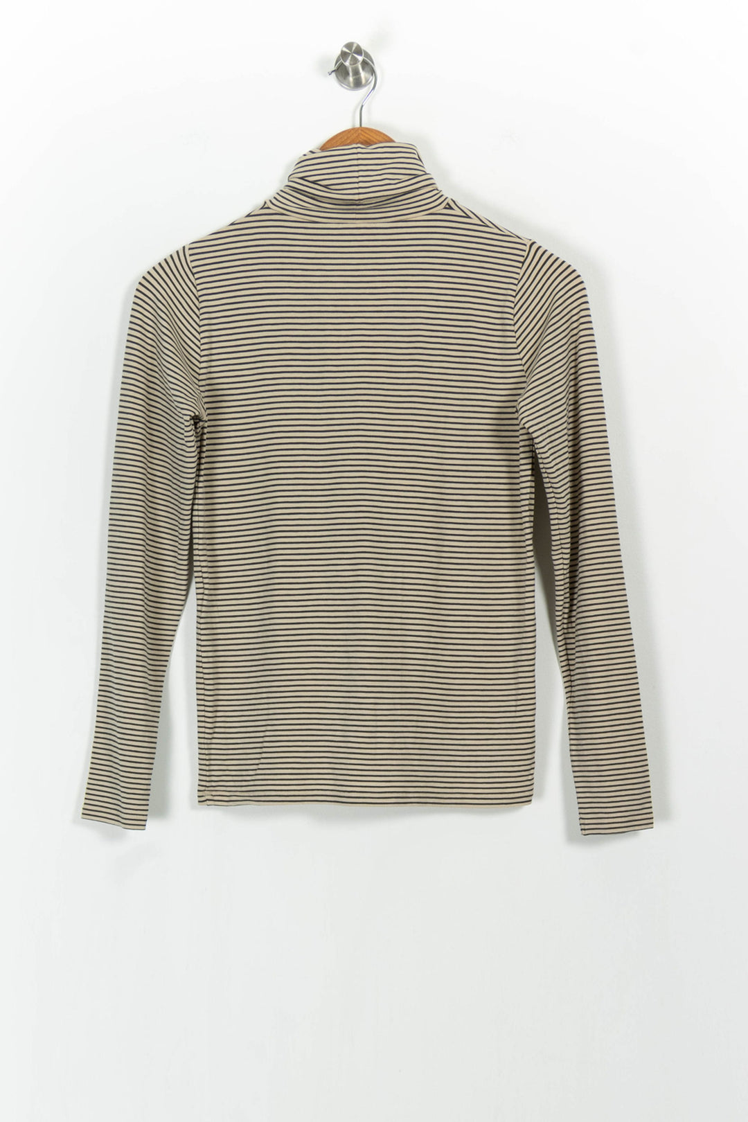 Pull à Col Roulé Beige et Noir - Taille S/36 de la marque Sessùn | PARAD103737 - Vendu par Paradigme - Image 4