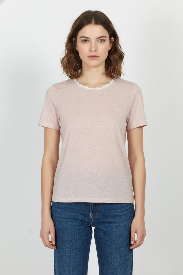 Tee-shirt Rose - Taille S/36 de la marque Pablo | PARAD103739 - Vendu par Paradigme - Image 1