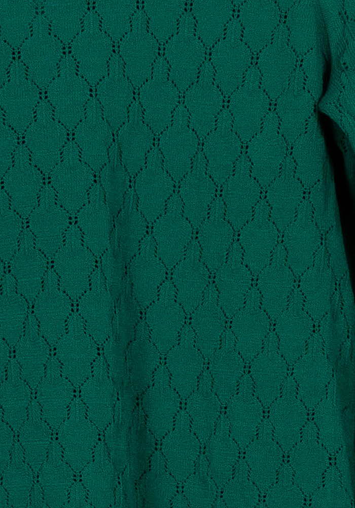Tee-shirt Manches Longues Vert - Taille M/38 de la marque Sandro | PARAD103740 - Vendu par Paradigme - Image 3