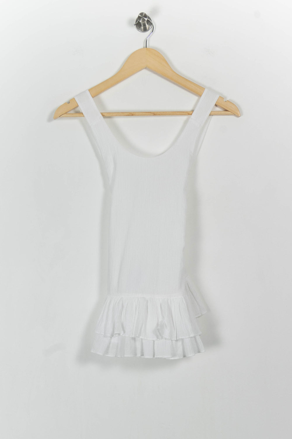 Débardeur Blanc - Taille XS/34 de la marque Claudie Pierlot | PARAD103754 - Vendu par Paradigme - Image 2
