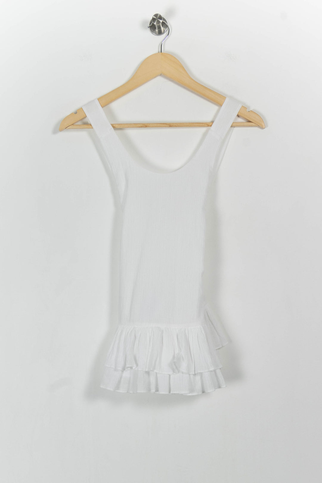 Débardeur Blanc - Taille XS/34 de la marque Claudie Pierlot | PARAD103754 - Vendu par Paradigme - Image 2