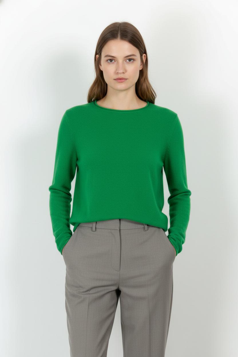 Pull Vert - Taille M/38 de la marque Notshy Cashmere | PARAD103755 - Vendu par Paradigme - Image 1