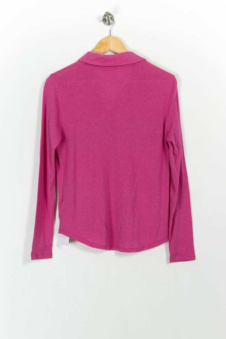 Chemise Rose - Taille M/38 de la marque Majestic Filatures | PARAD103764 - Vendu par Paradigme - Image 4