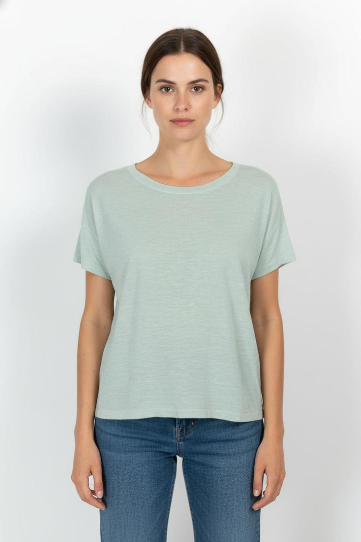 T-shirt Vert - Taille S/36 de la marque Maison Montagut | PARAD103765 - Vendu par Paradigme - Image 1