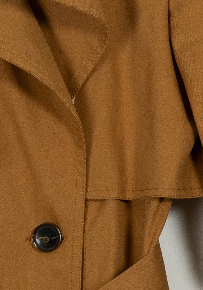 Trench Beige - Taille XS/34 de la marque ba&sh | PARAD103766 - Vendu par Paradigme - Image 3