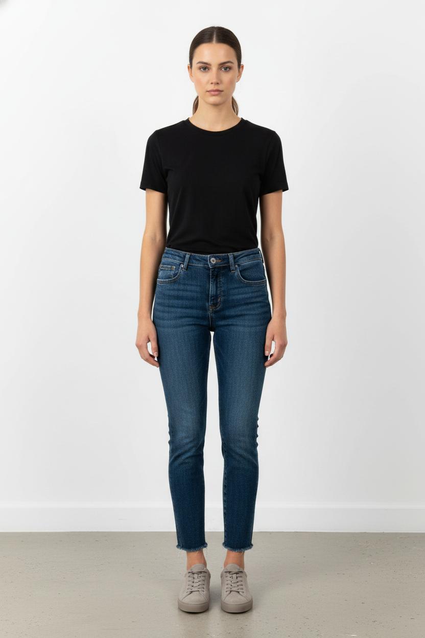 Jean Bleu - Taille XS/34 de la marque Sézane | PARAD103772 - Vendu par Paradigme - Image 1