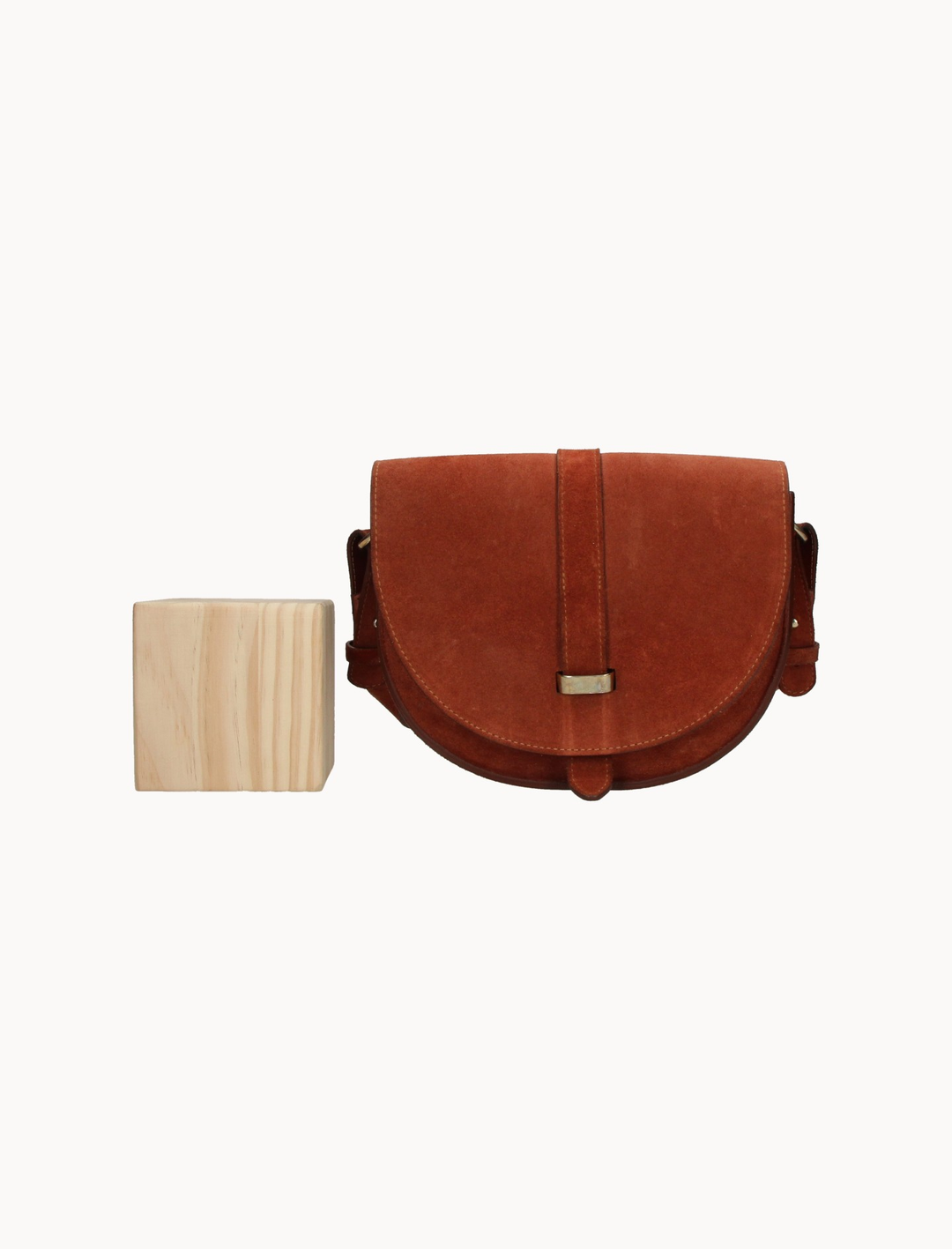 Sac Besace Orange - Taille T.U. de la marque Sézane | PARAD103773 - Vendu par Paradigme - Image 3