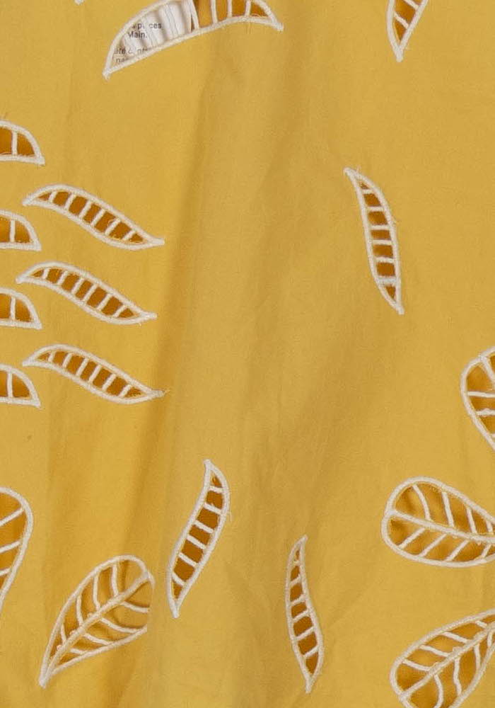 Top Sans Manches Jaune et Blanc - Taille L/40 de la marque Petite Mendigote | PARAD103785 - Vendu par Paradigme - Image 3