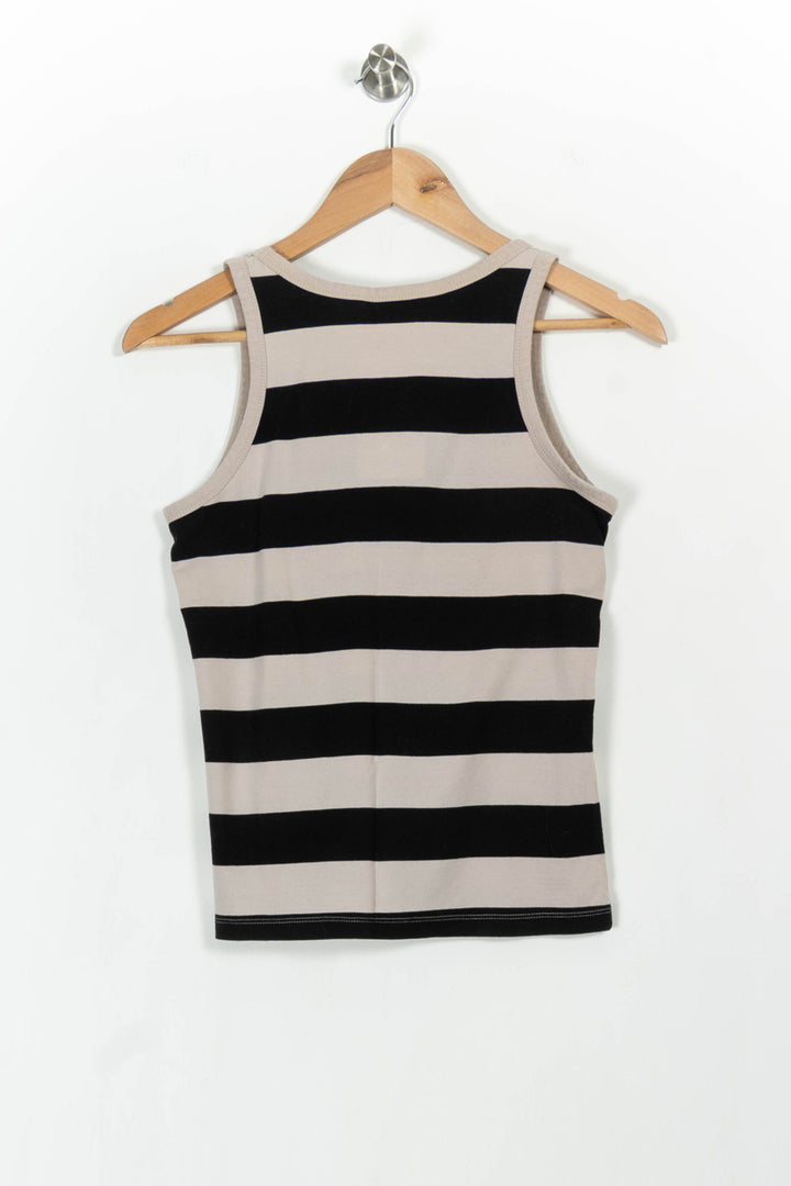 Débardeur Beige et Noir - Taille M/38 de la marque Comptoir des Cotonniers | PARAD103790 - Vendu par Paradigme - Image 4