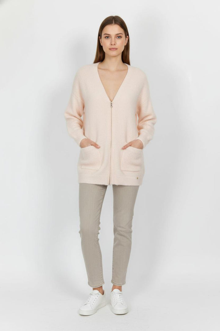 Cardigan Rose - Taille XS/34 de la marque Des petits hauts | PARAD103791 - Vendu par Paradigme - Image 1