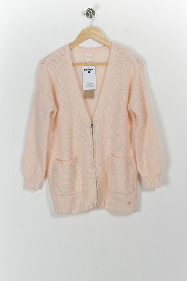 Cardigan Rose - Taille XS/34 de la marque Des petits hauts | PARAD103791 - Vendu par Paradigme - Image 2