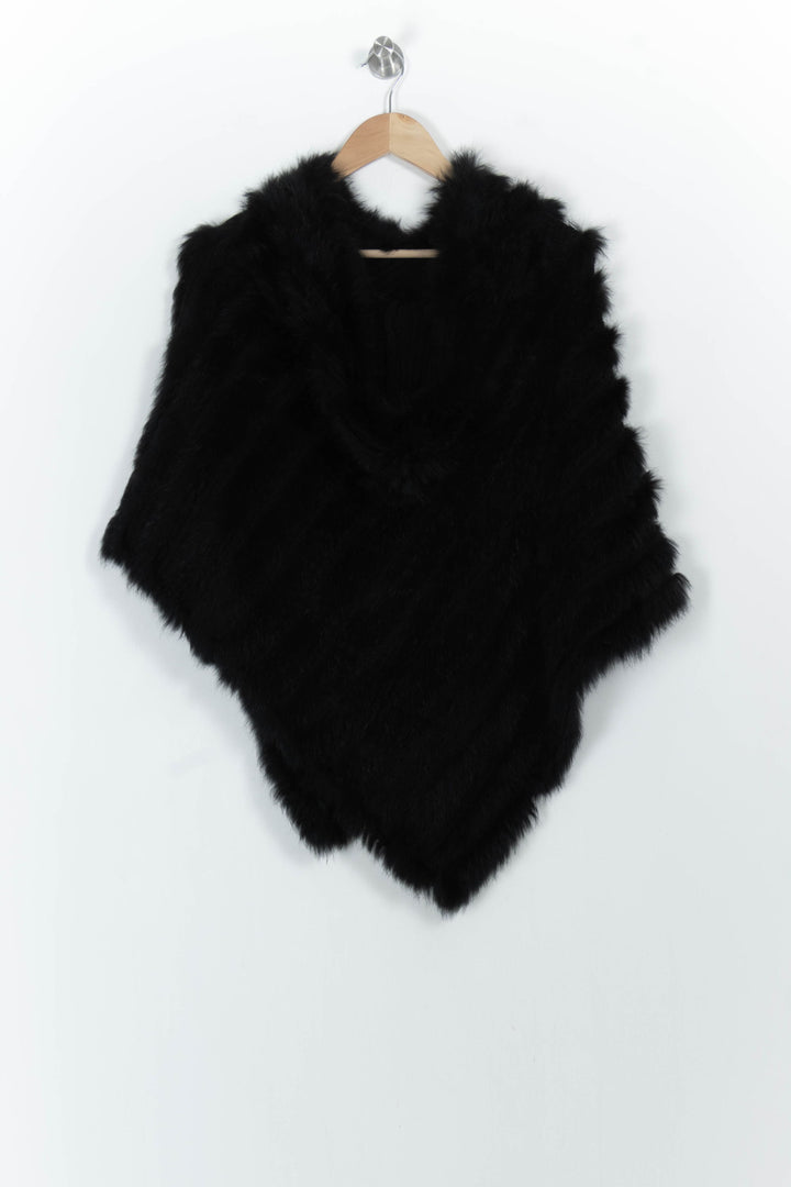 Poncho Noir - Taille T.U. de la marque Liu Jo | PARAD103793 - Vendu par Paradigme - Image 4