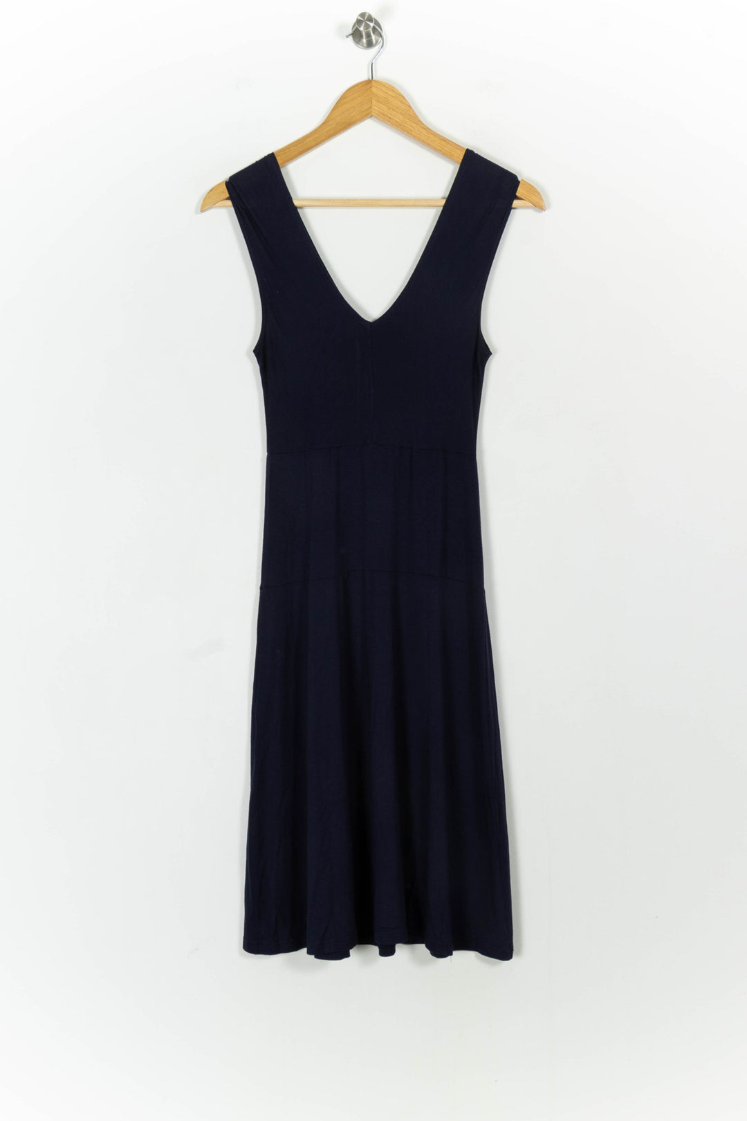 Robe Midi Bleue - Taille S/36 de la marque Agnès b. | PARAD103801 - Vendu par Paradigme - Image 4
