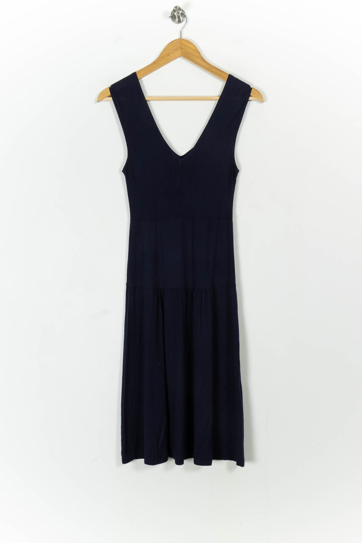Robe Midi Bleue - Taille S/36 de la marque Agnès b. | PARAD103801 - Vendu par Paradigme - Image 2