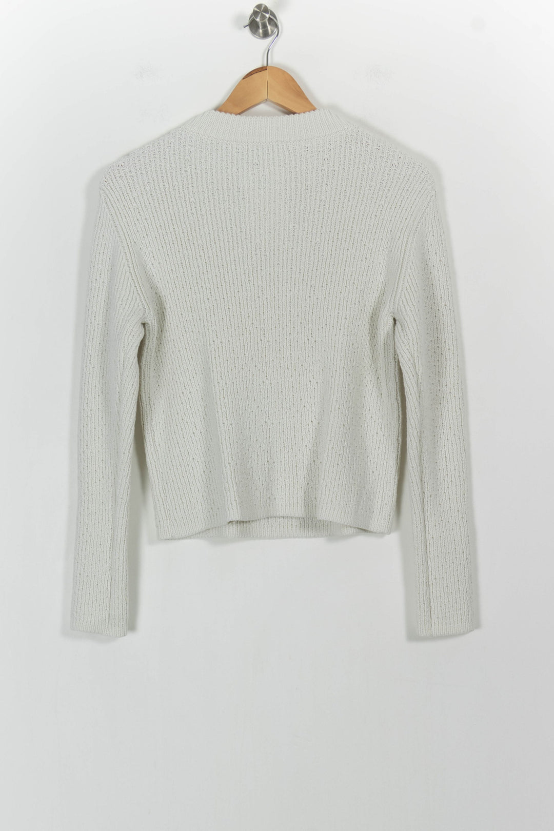 Pull Blanc - Taille L/40 de la marque Bérénice | PARAD103805 - Vendu par Paradigme - Image 4