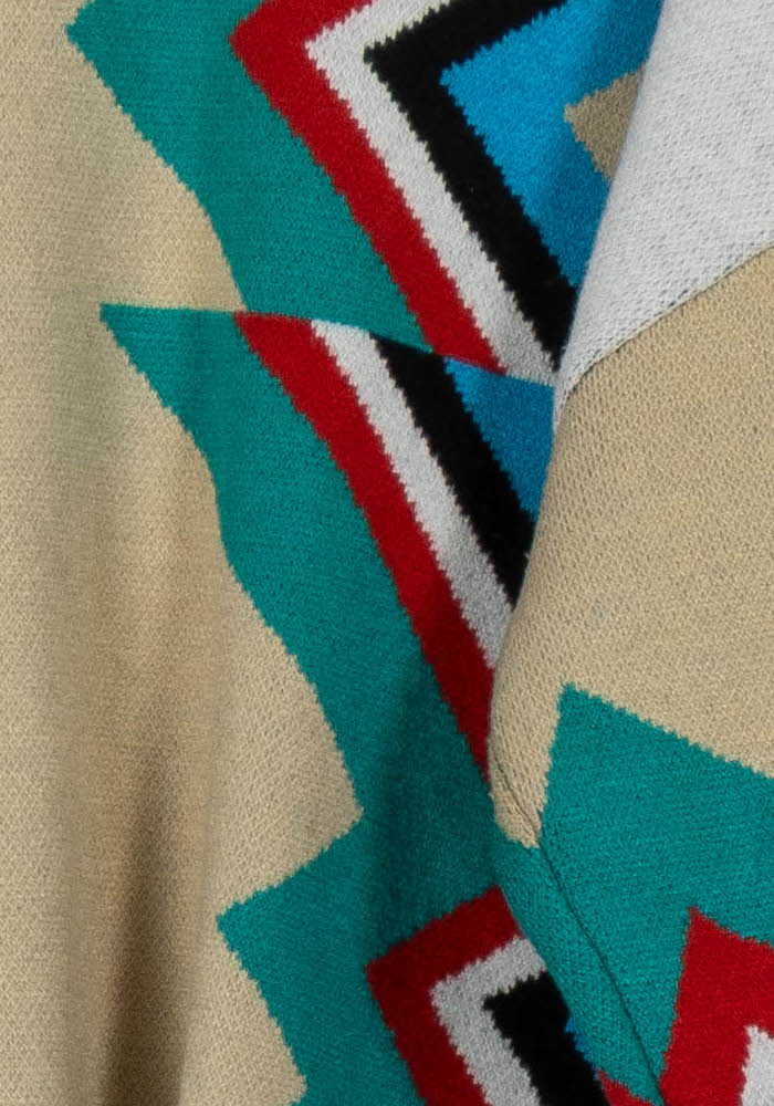 Pull Beige et Vert - Taille L/40 de la marque Suncoo | PARAD103808 - Vendu par Paradigme - Image 3