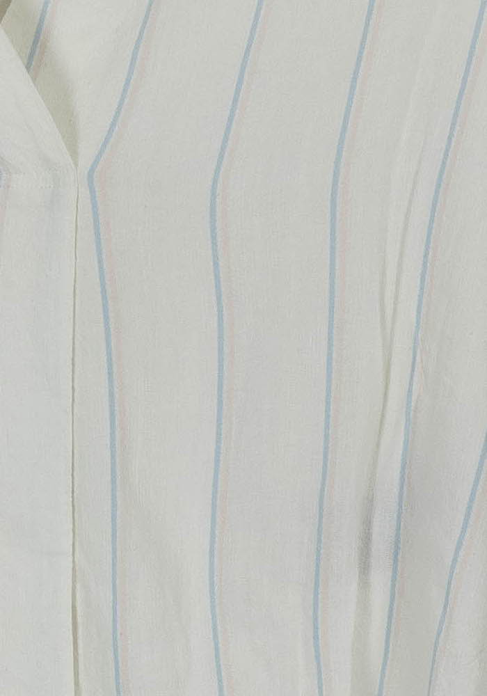 Blouse Blanche et Bleue - Taille L/40 de la marque Zadig&Voltaire | PARAD103810 - Vendu par Paradigme - Image 3