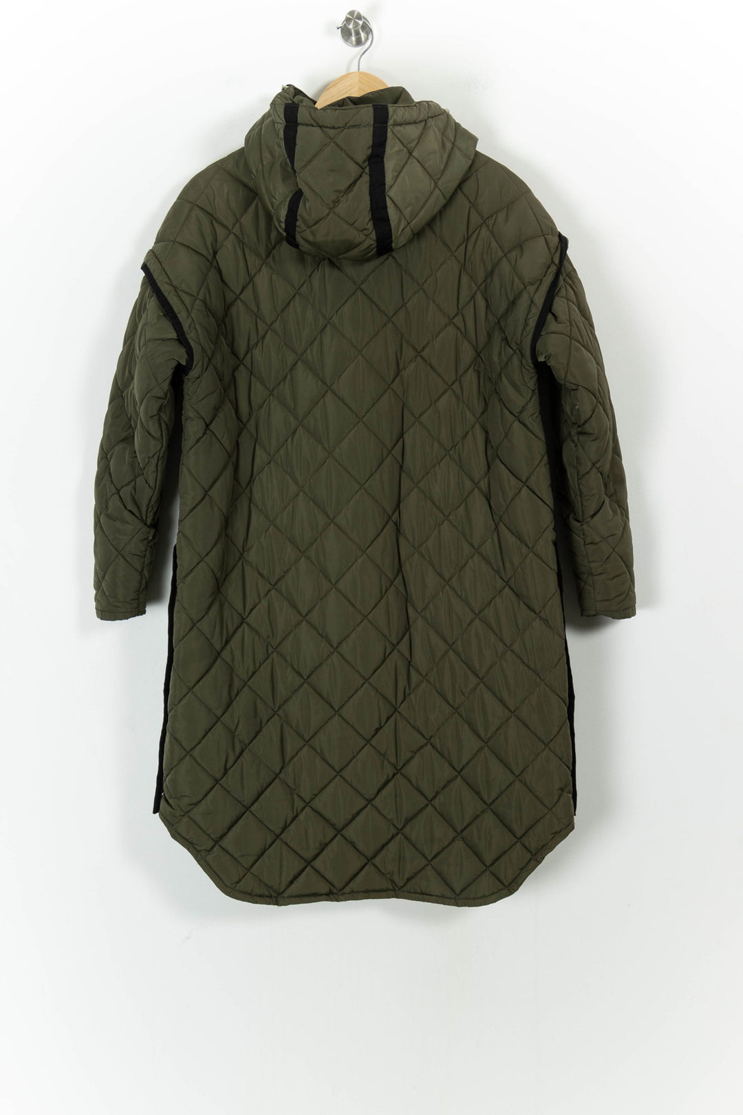 Manteau Matelassé Vert - Taille XS/34 de la marque Bérénice | PARAD103812 - Vendu par Paradigme - Image 4