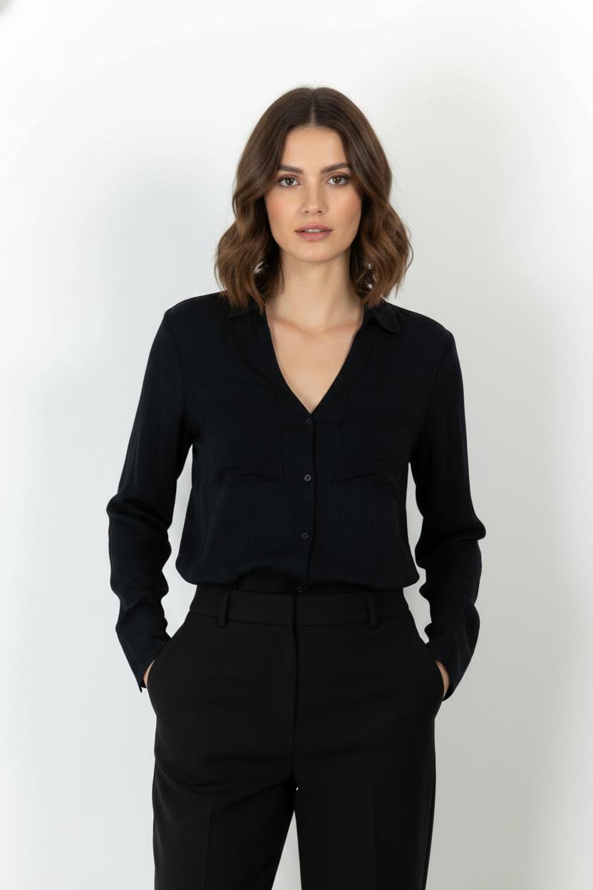 Chemise Bleue - Taille L/40 de la marque ba&sh | PARAD103817 - Vendu par Paradigme - Image 1