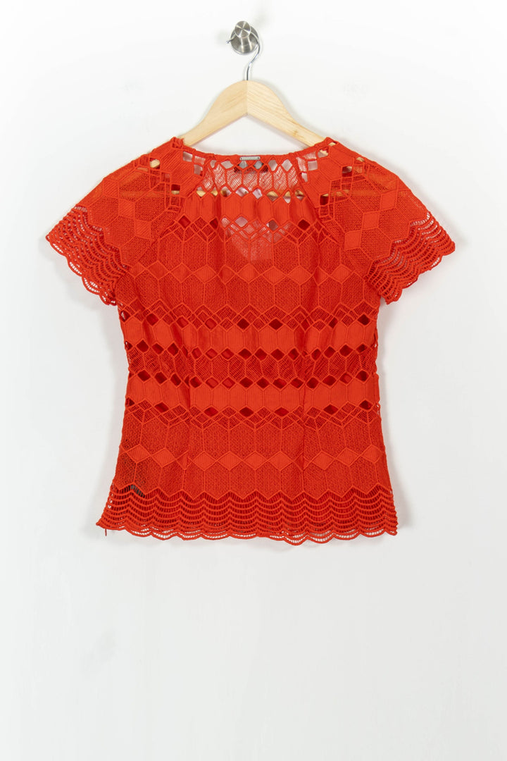 Blouse Orange - Taille XS/34 de la marque One Step | PARAD103819 - Vendu par Paradigme - Image 4