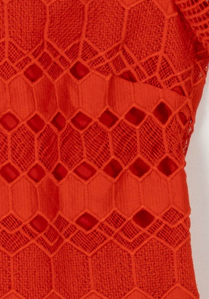 Blouse Orange - Taille XS/34 de la marque One Step | PARAD103819 - Vendu par Paradigme - Image 3