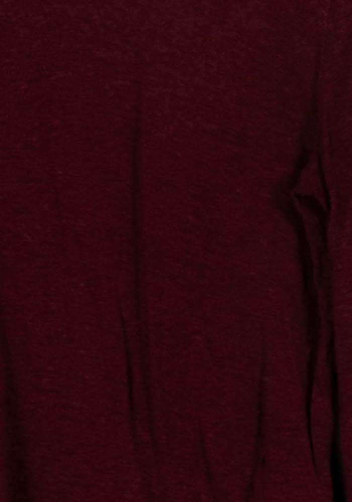 T-shirt Manches Longues Bordeaux - Taille M/38 de la marque Ekyog | PARAD103824 - Vendu par Paradigme - Image 3