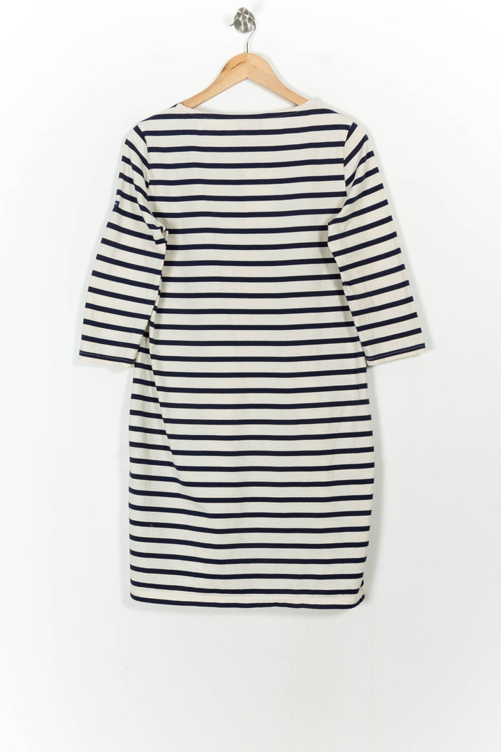 Robe Marinière Blanc et Bleu - Taille XL/42 de la marque Saint James | PARAD103826 - Vendu par Paradigme - Image 4