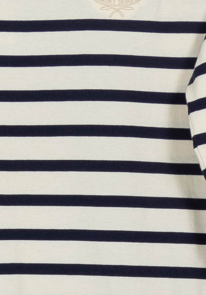 Robe Marinière Blanc et Bleu - Taille XL/42 de la marque Saint James | PARAD103826 - Vendu par Paradigme - Image 3