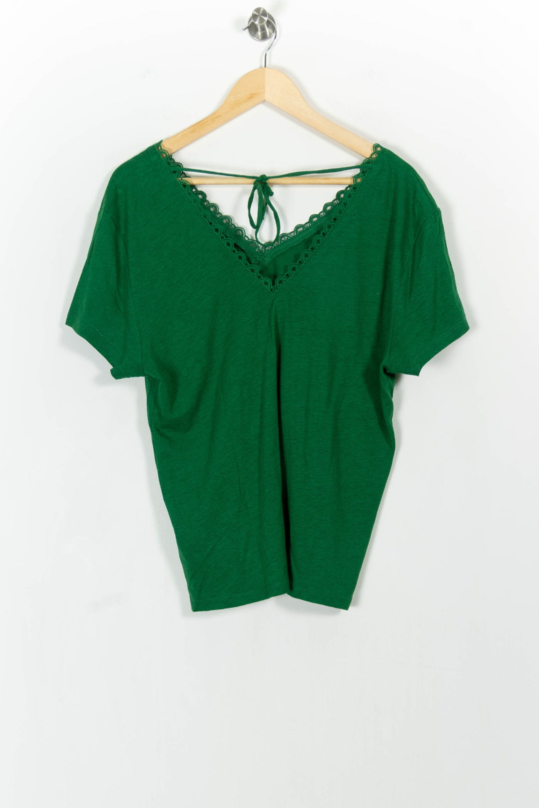 Tee-shirt Vert - Taille XL/42 de la marque IKKS | PARAD103829 - Vendu par Paradigme - Image 4