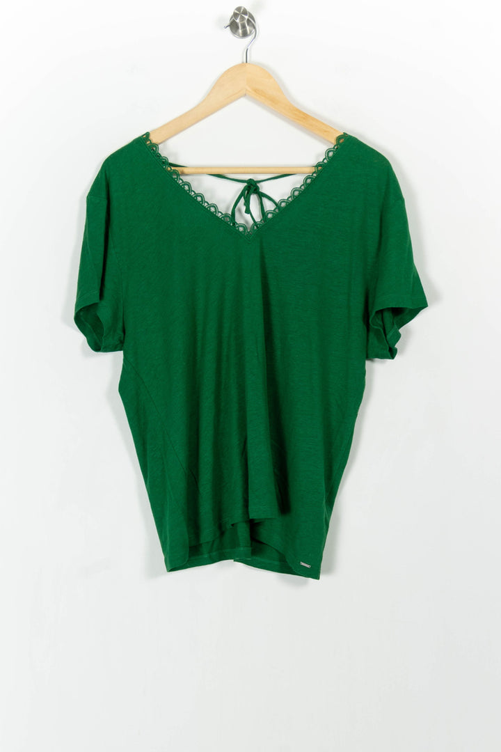 Tee-shirt Vert - Taille XL/42 de la marque IKKS | PARAD103829 - Vendu par Paradigme - Image 2